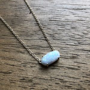 Kendra Scott Gold Chain Opal Necklace